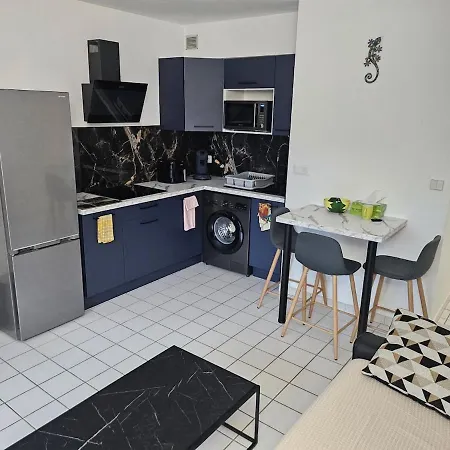 Appartement T2 En Rez De Jardin A 150m De La Avec Piscine Et Parking